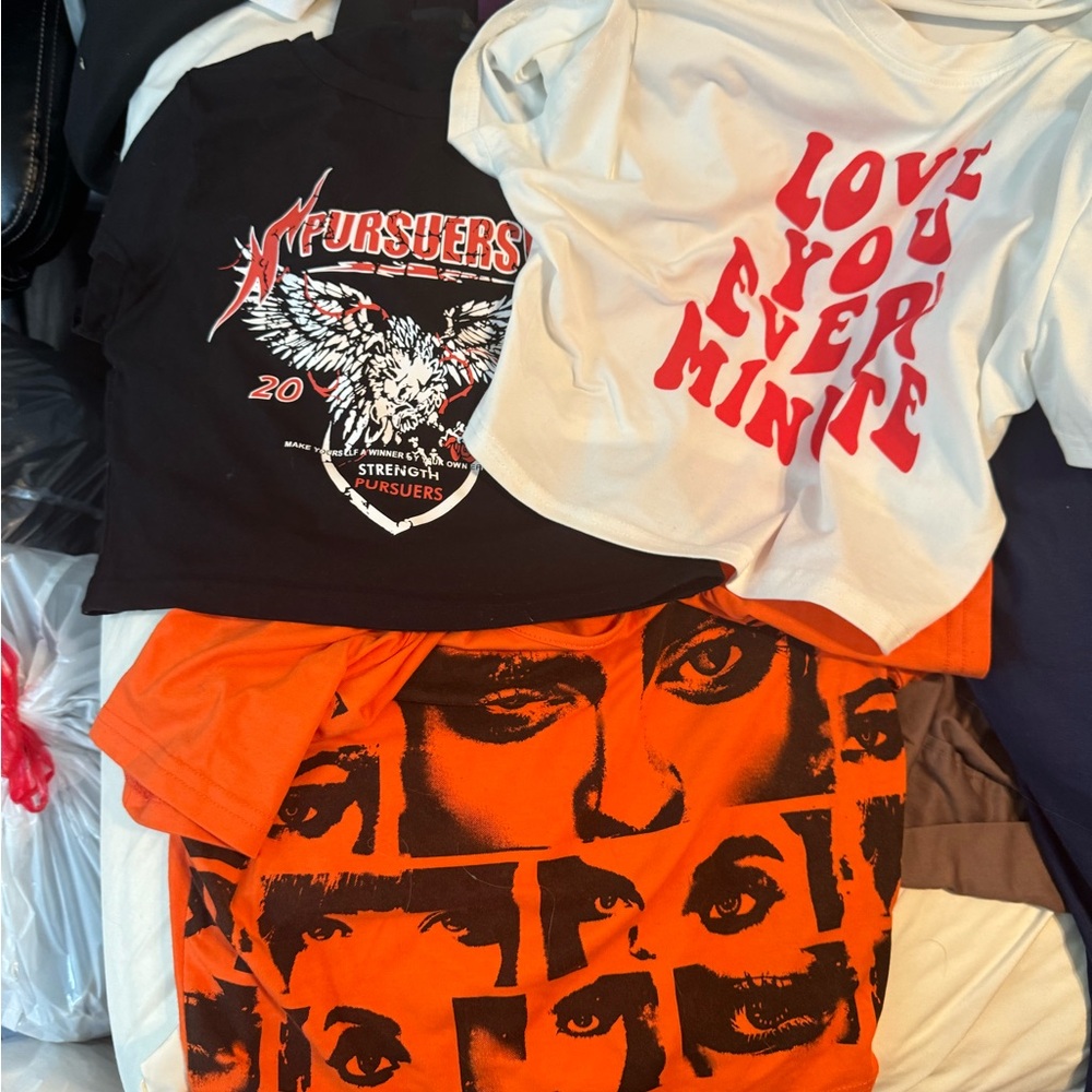 Pack of 3 crop tops